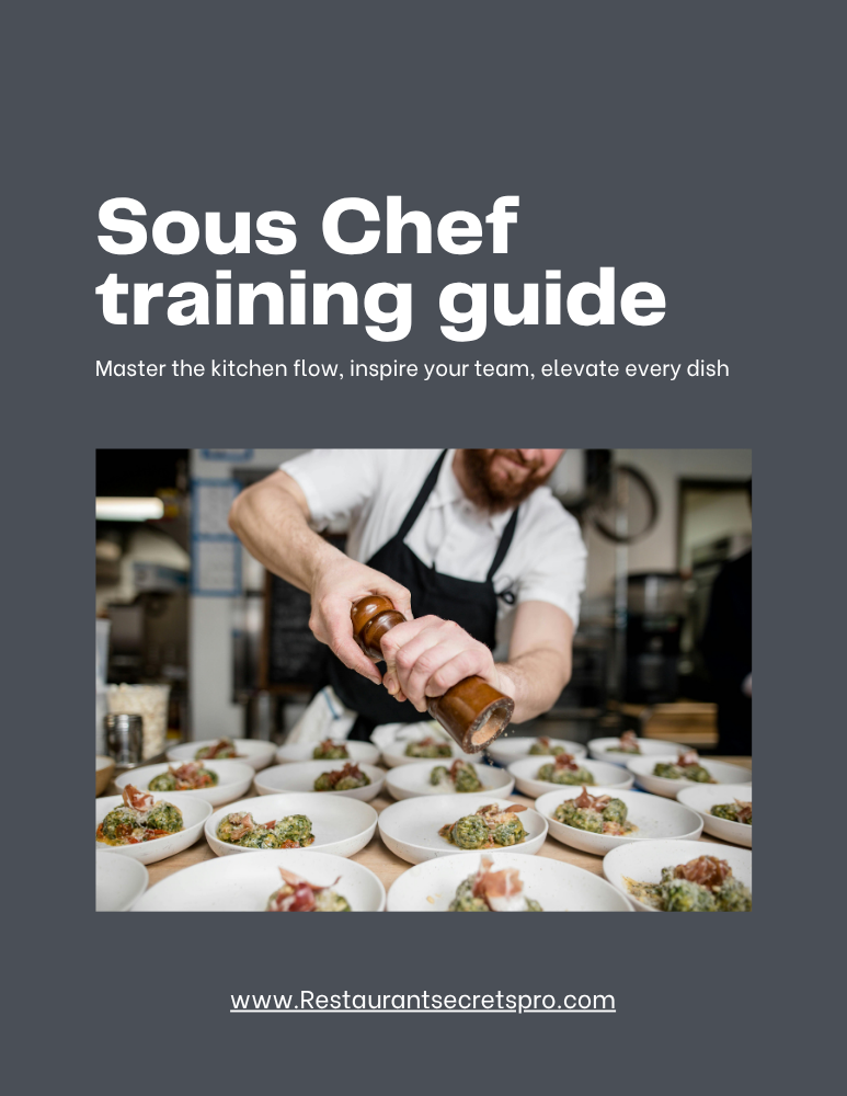 Sous Chef Training Guide