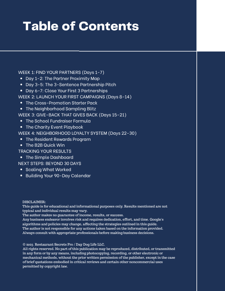 Restaurant Marketing