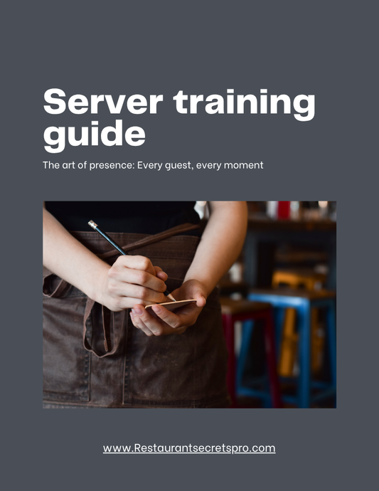 Server Training Guide